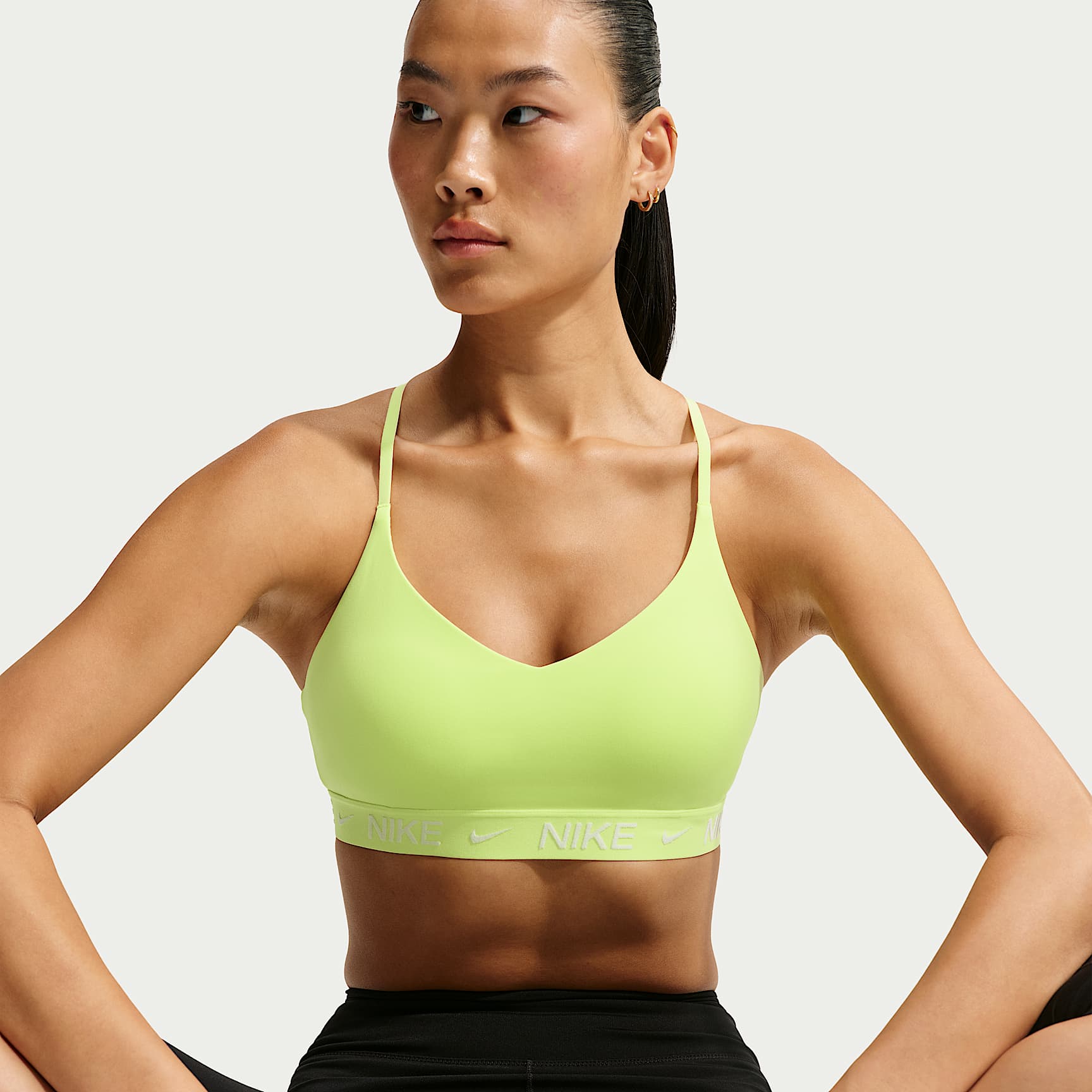 Nike Indy Light Support Women's Padded Adjustable Sports Bra. Nike.com